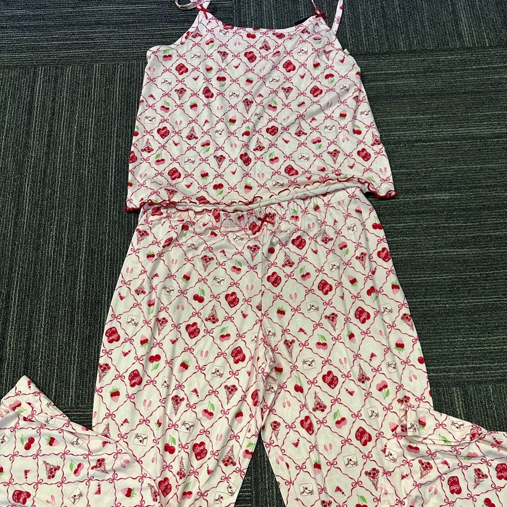 Valentine Pajama Set Medium